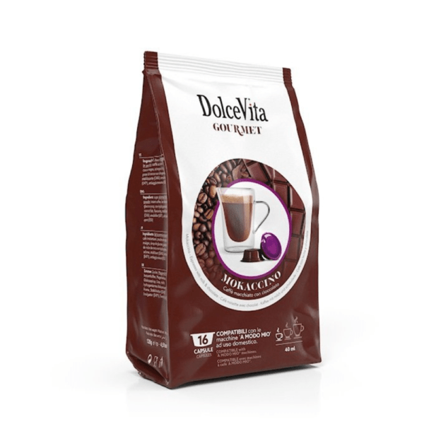 Kohvikapsel DolceVita "Mokaccino" A Modo Mio®